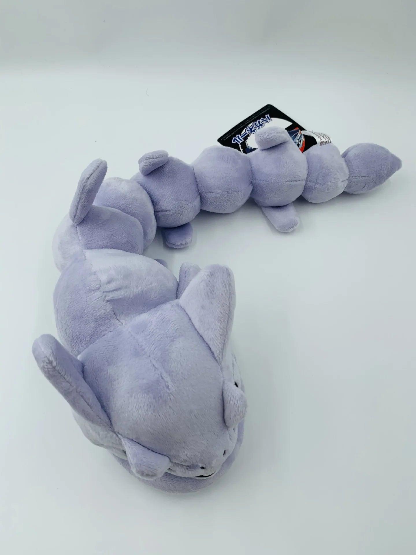 30cm Pokemon Kawaii Steelix Plush Toys Dolls Bendable Snake Shape Stuffed Toys Birthday Gifts - NTKSTORE