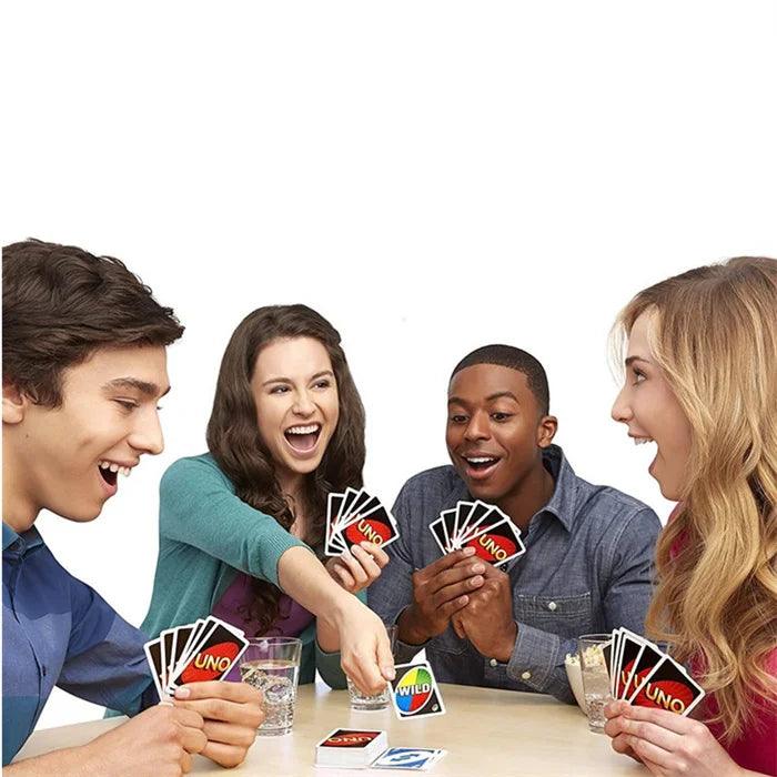 UNO Games Flip Dos Pokemon Avengers Anime Kids and Family Card Board Game Funny Uno Gifts - NTKSTORE