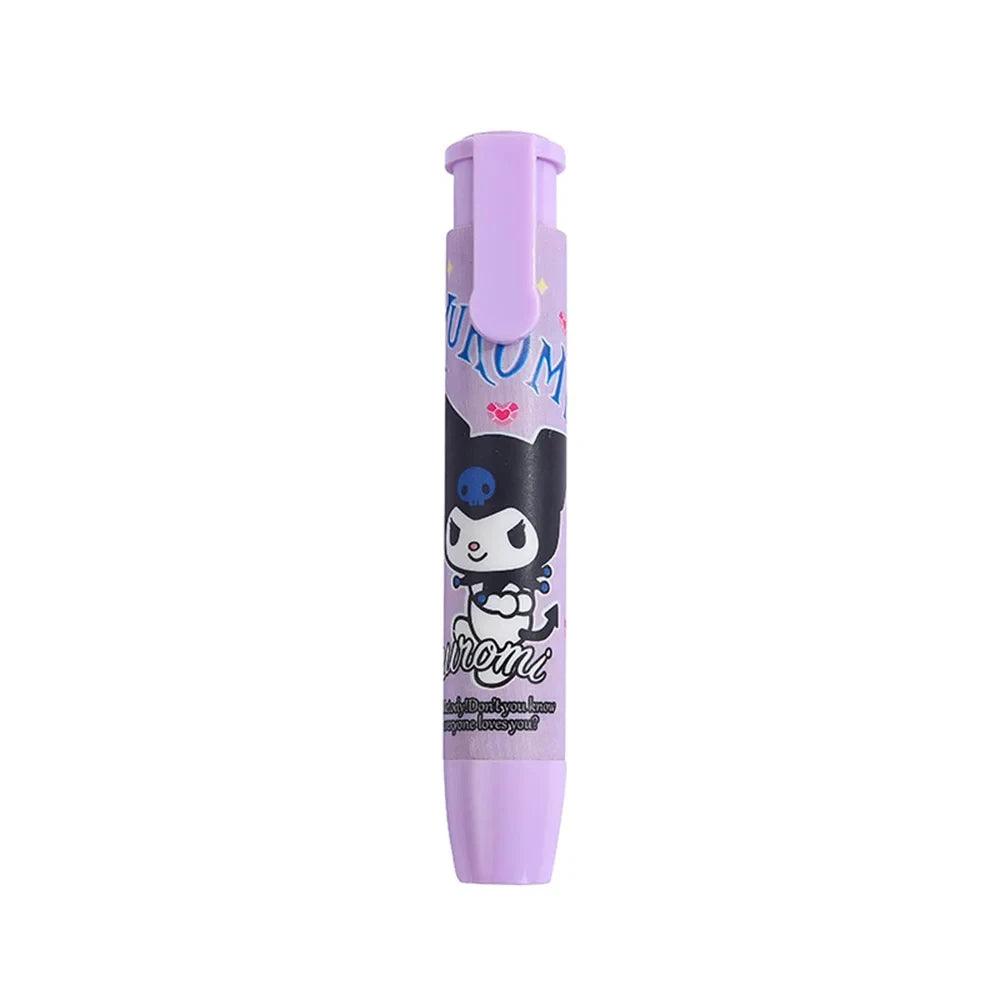 Creative Kuromi Melody Cinnamoroll Hello Kitty Press Eraser Anime Cartoon Kawaii Stationery Gift Office School Supplies - NTKSTORE