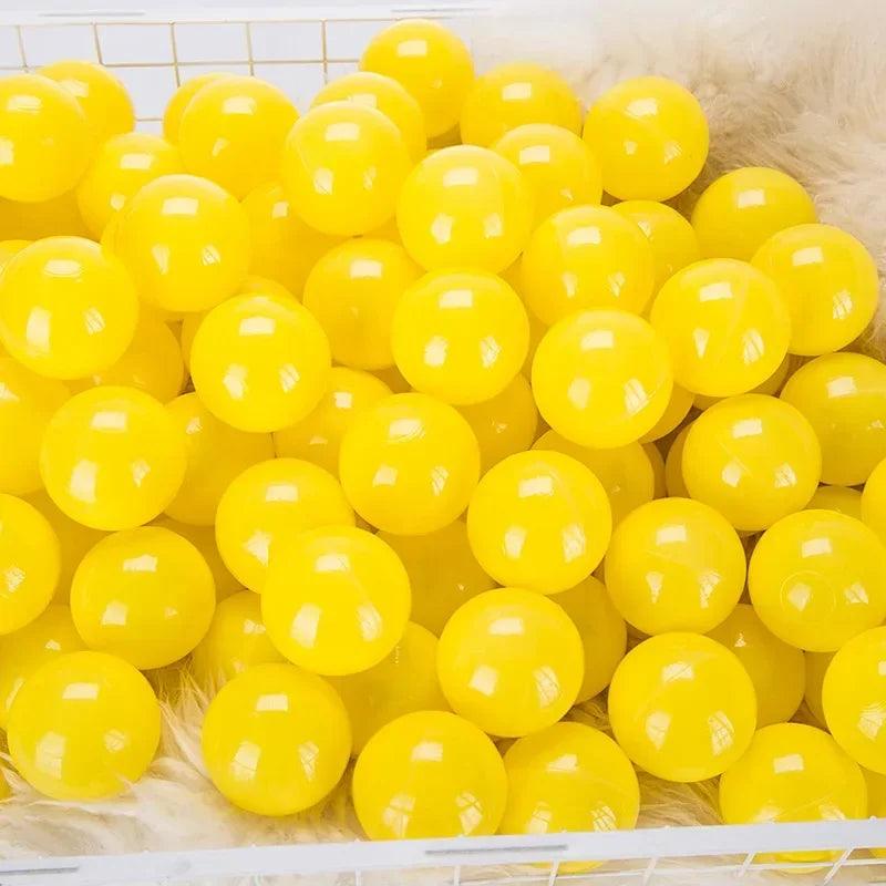 New Outdoor Sport Ball Eco-Friendly Water Pool Ocean Wave Ball 50pcs 5.5cm Stress Air Ball Funny Toys for Children Kid Ballenbak - NTKSTORE