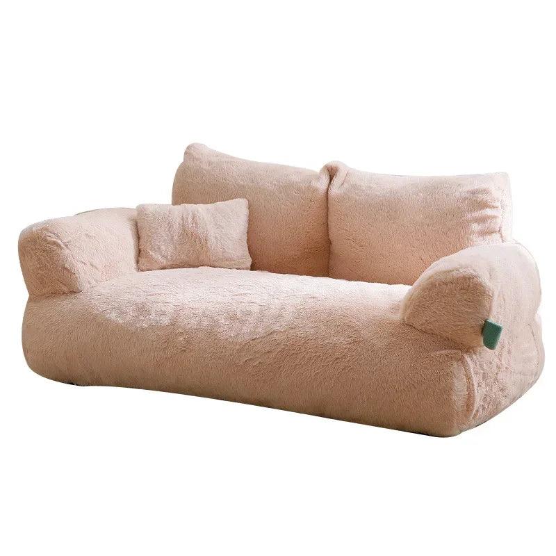 Cat sofa bed Plush Dog Sofa Beds Washable Warm Pet Dog Nest Cat Beds Thicken Comfortable Cushion Dog Sleep Cat Furniture - NTKSTORE