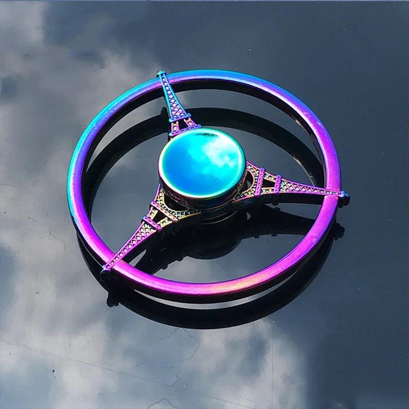 Metal Rainbow Fidget Spinner EDC Hand Spinner Anti-Anxiety Toy for Spinners Focus Relief Stress ADHD Finger Spinner Kids Toys - NTKSTORE