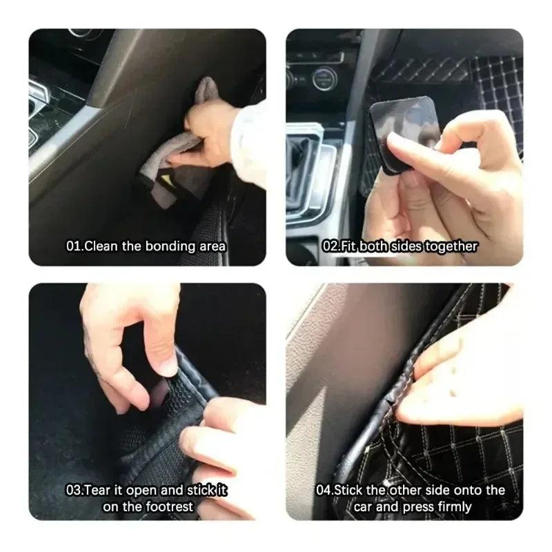 New Carpet Fixing Stickers Double Faced High Adhesive Car Carpet Fixed Patches Home Floor Foot Mats Anti Skid Grip Tapes - NTKSTORE