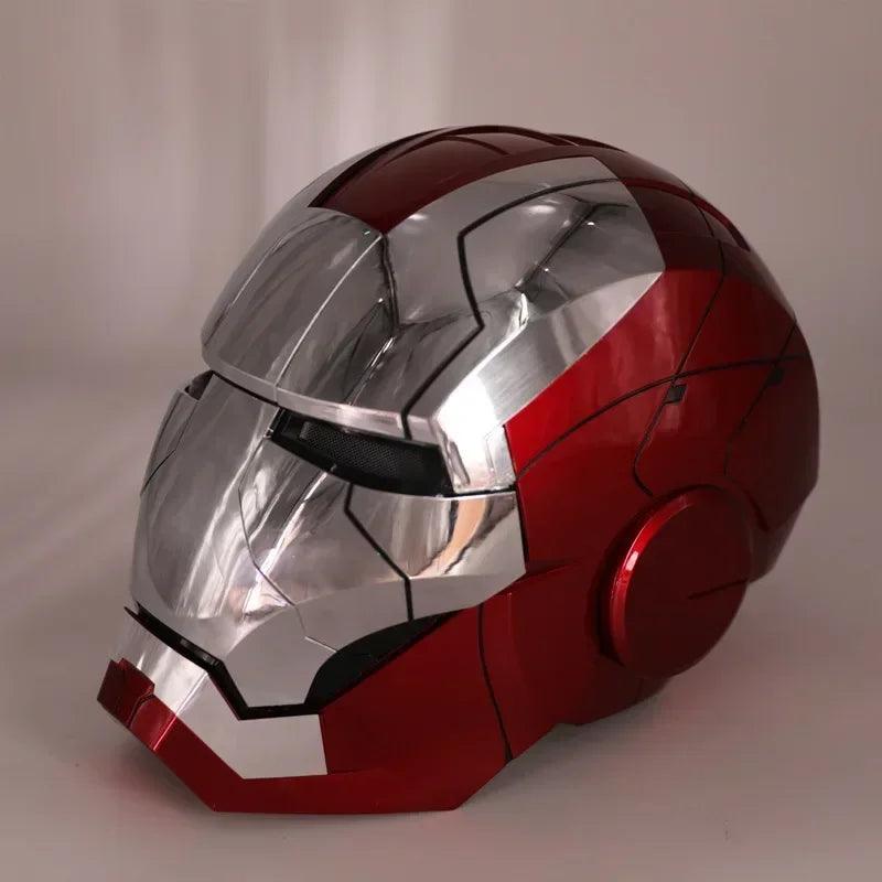 Iron Man 1:1 Mk50 Mk5 Helmet Voice Control Eyes With Light Avengers Electric Model Toys For Adult Technology Wearable Xmas Gift - NTKSTORE