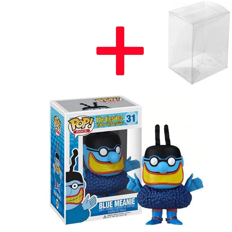 Anime The Beatles Blue Meanie Ringo Starr John Lennon Funkostyle Vinyl Action Figure Collectible Model Toys For Kids Xmas Gift - NTKSTORE