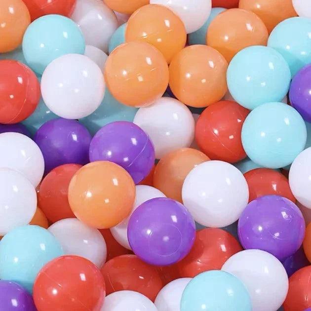 50pcs Water Pool Ocean Wave Balls Gifts Colorful Love Star - NTKSTORE
