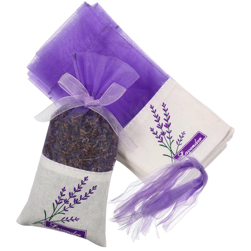 30pcs Empty Sachets Bag Flower Printing Lavender Fragrance Sachet Bags for Dry Flowers Storage Fragrance Lavender Sachet Bag - NTKSTORE