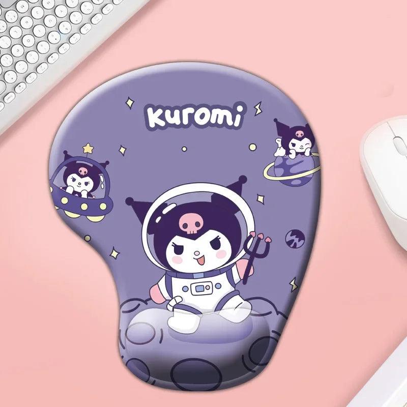 Sanrio Hello Kitty Cute Mouse Pad with Wrist Protection Ergonomic Gaming Desktop Mouse Pad For Mouse Pc Laptop - NTKSTORE