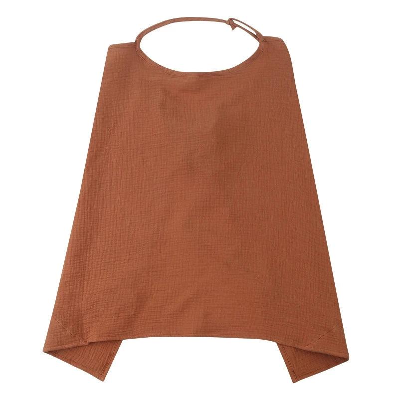 Breathable Maternity Breastfeeding Cover Cotton Gauze Baby Feeding Nursing Cover Privacy Breastfeeding Apron Stroller Blanket - NTKSTORE