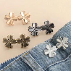 1Pcs Adjustable Clips for Pants Fastener Pants Pin Retractable Button Loose Button for Waist for Jeans Perfect Fit Reduce Waist - NTKSTORE