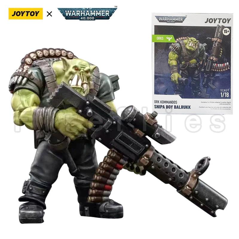 1/18 JOYTOY Action Figure (6PCS/SET) 40K Ork Kommandos Anime Model Toy - NTKSTORE