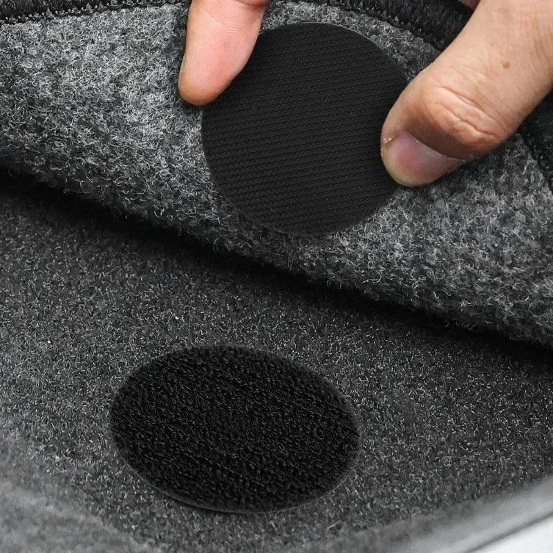 New Carpet Fixing Stickers Double Faced High Adhesive Car Carpet Fixed Patches Home Floor Foot Mats Anti Skid Grip Tapes - NTKSTORE