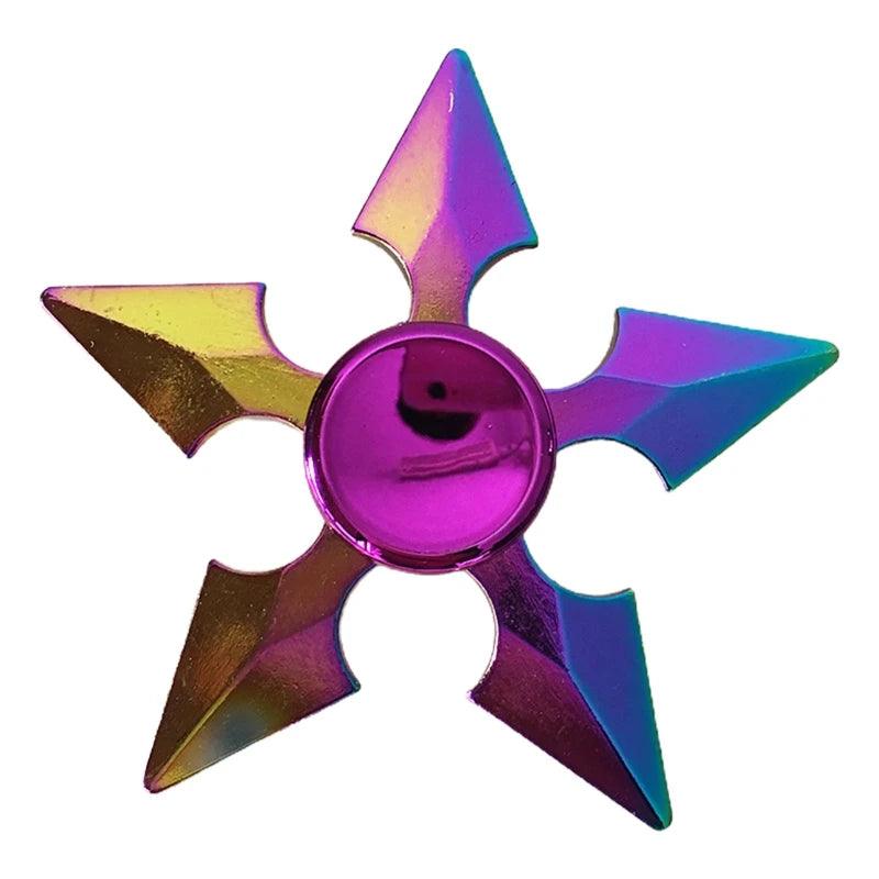 Colorful Spinner Top Metal Finger Toy Rotary Novelty Gyro Desktop Boys Girls Party Stress Relief Mini Fingertip DropShipping - NTKSTORE