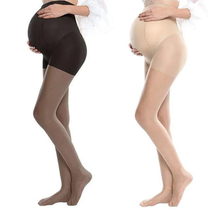 Summer Women Thin Socks Pregnant Maternity Pantyhose Pregnancy Leg Pants High Elastic Hosiery - NTKSTORE