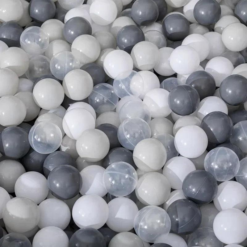 50pcs Water Pool Ocean Wave Balls Gifts Colorful Love Star - NTKSTORE