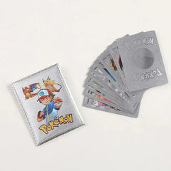 10Pcs Pokemon Cards German Spanish French English Vmax GX Color Energy Card Pikachu Rare Collection Battle Trainer Boys Gift - NTKSTORE