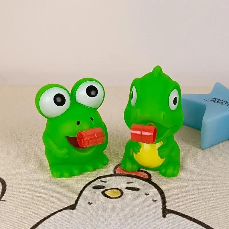 Children Creative Decompression Fidget Toys Pinch Frog Dinosaur Sticking Tongue Out Relieve Stress Toy Christmas Gifts For Kids - NTKSTORE