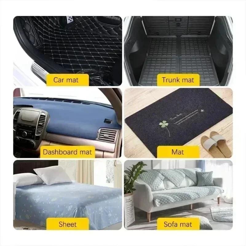 New Carpet Fixing Stickers Double Faced High Adhesive Car Carpet Fixed Patches Home Floor Foot Mats Anti Skid Grip Tapes - NTKSTORE