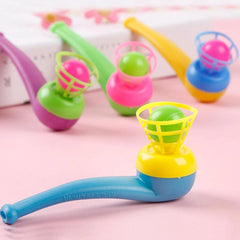 3pcs Plastic Pipe Blowing Ball Kids Toys Outdoor Games Balance Training Educational Toys Learning Toys for Children Funny Gifts - NTKSTORE