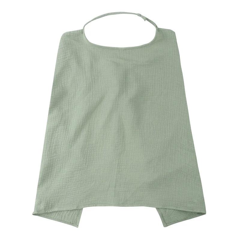 Breathable Maternity Breastfeeding Cover Cotton Gauze Baby Feeding Nursing Cover Privacy Breastfeeding Apron Stroller Blanket - NTKSTORE