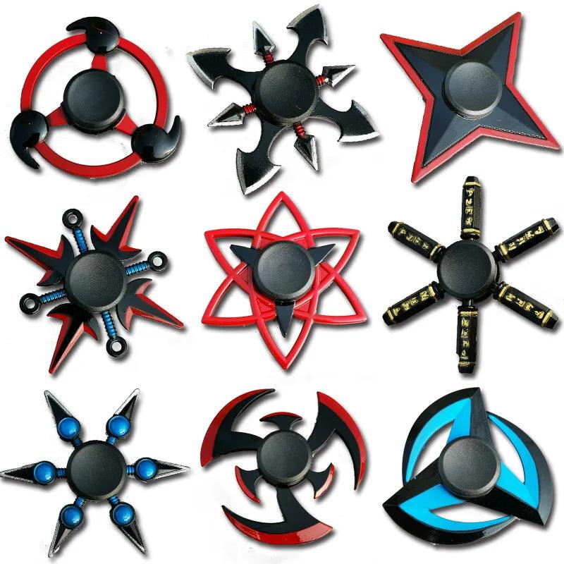 Rainbow Fidget Metal Spinner Colorful Finger Spinners High Speed Hand Spinners Fidget Toys for Stress Anxiety Relief for Adults - NTKSTORE