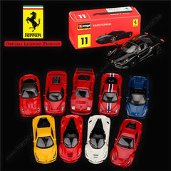 Bburago 1:64 Ferrari SF90 Stradale Replica Car Model, Scale F40 F50 458 488 Enzo Laferrari Diecast Miniature Art Kid Boy Toy - NTKSTORE