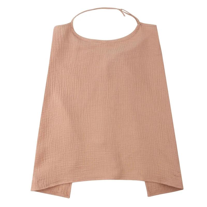 Breathable Maternity Breastfeeding Cover Cotton Gauze Baby Feeding Nursing Cover Privacy Breastfeeding Apron Stroller Blanket - NTKSTORE