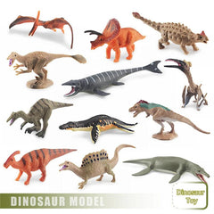 12Pcs/Set Dinosaur Educational Figurine - NTKSTORE