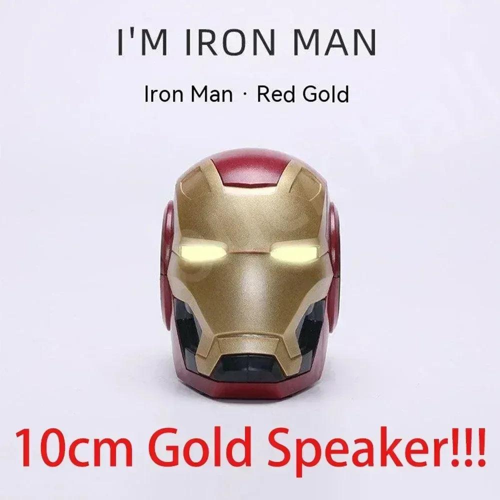 Iron Man Hot Toys Mk5 Autoking 1/1helmet Remote And Voice Control Iron Man Automatic Helmet Mask With Led Light Boy Gift Present - NTKSTORE