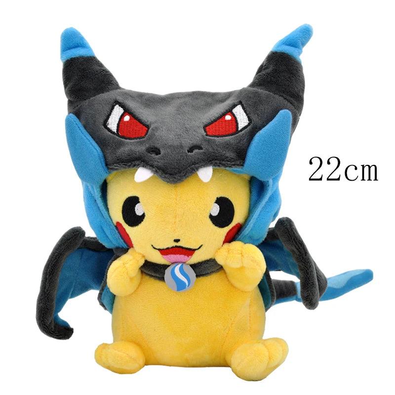 70 Styles Pokemon Plush Toy Dragapult Gengar Pikachu Eevee Evolution Scorbunny Cinderace Doll Morpeko Christmas Gift for Kids - NTKSTORE