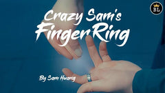 Crazy Sam's Finger Ring by Sam -Magic tricks - NTKSTORE