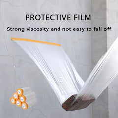 Car Paint Masking Film,Protective film,Plastic Dropping Cloth Cover for Automotive Coating Cover - NTKSTORE