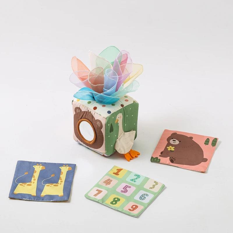 Montessori Toys Magic Cotton Animal Tissue Box Kids Finger Exercise Busy Board Toys Baby Educational Activity Sensory Game Gifts - NTKSTORE