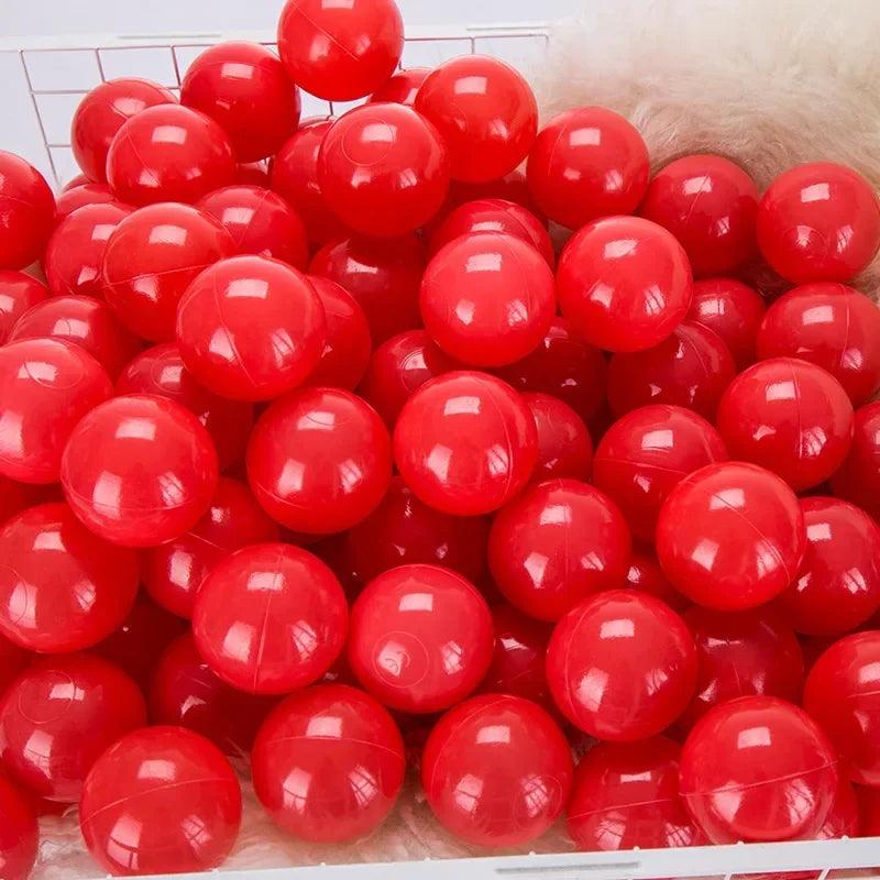 New Outdoor Sport Ball Eco-Friendly Water Pool Ocean Wave Ball 50pcs 5.5cm Stress Air Ball Funny Toys for Children Kid Ballenbak - NTKSTORE