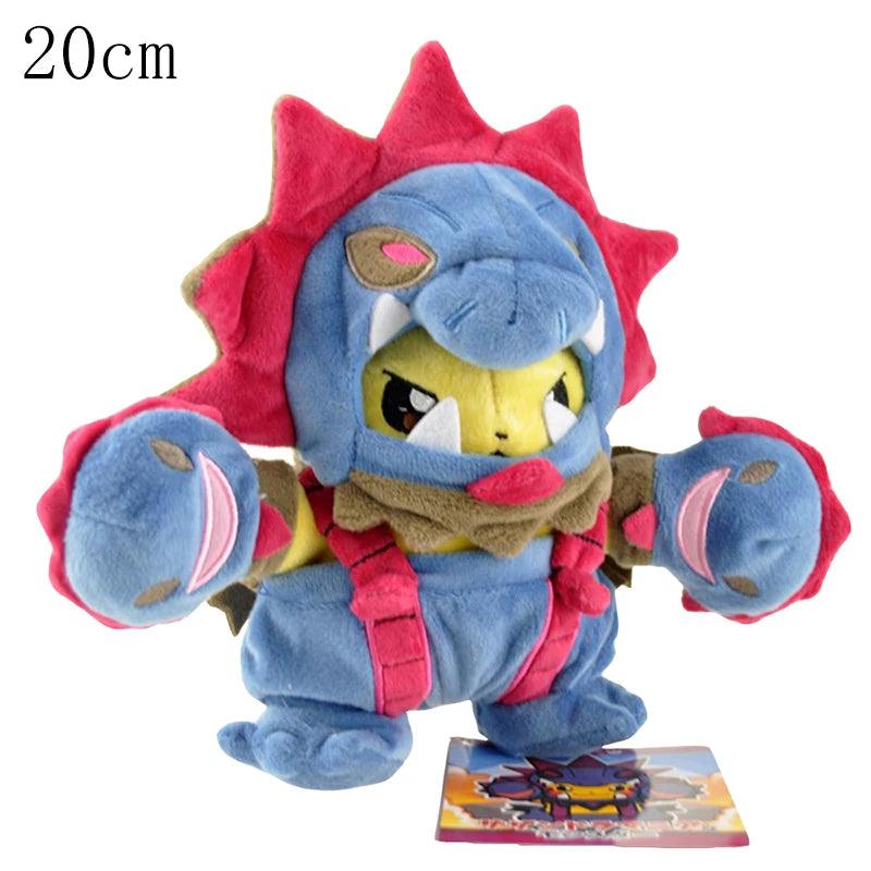 70 Styles Pokemon Plush Toy Dragapult Gengar Pikachu Eevee Evolution Scorbunny Cinderace Doll Morpeko Christmas Gift for Kids - NTKSTORE