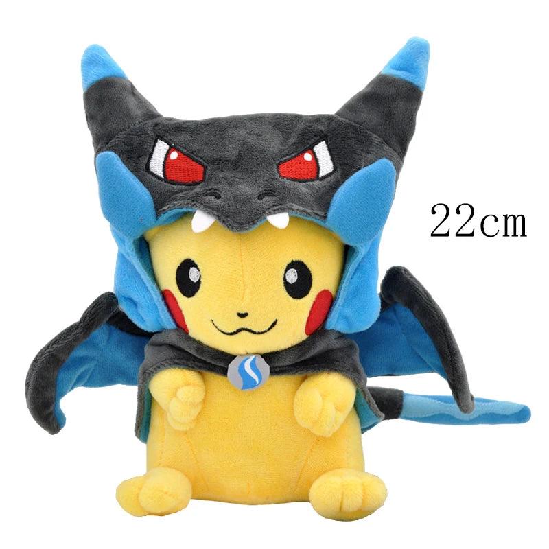 70 Styles Pokemon Plush Toy Dragapult Gengar Pikachu Eevee Evolution Scorbunny Cinderace Doll Morpeko Christmas Gift for Kids - NTKSTORE