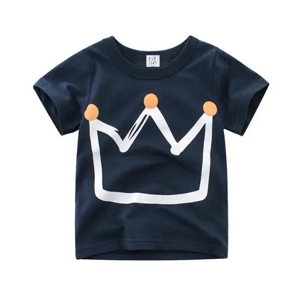 Children's Clothing Boys Girls T-Shirt Kids Clothes Cartoon Summer Tops Long Sleeve Baby Clothing Spring Cotton Ropa De Niña - NTKSTORE