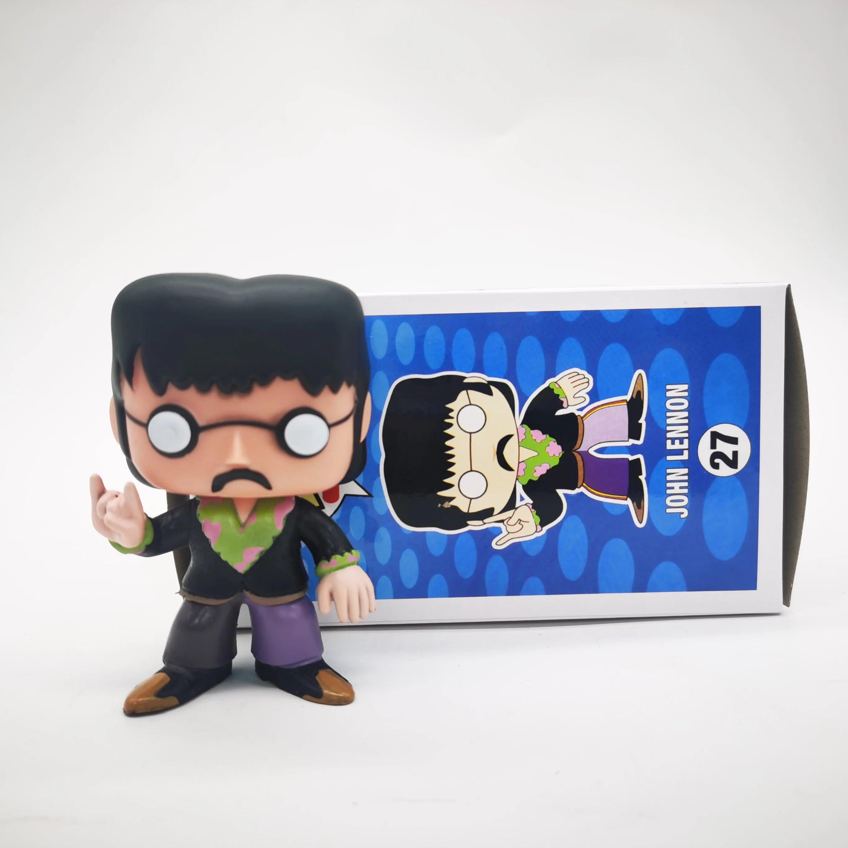 Anime The Beatles Blue Meanie Ringo Starr John Lennon Funkostyle Vinyl Action Figure Collectible Model Toys For Kids Xmas Gift - NTKSTORE