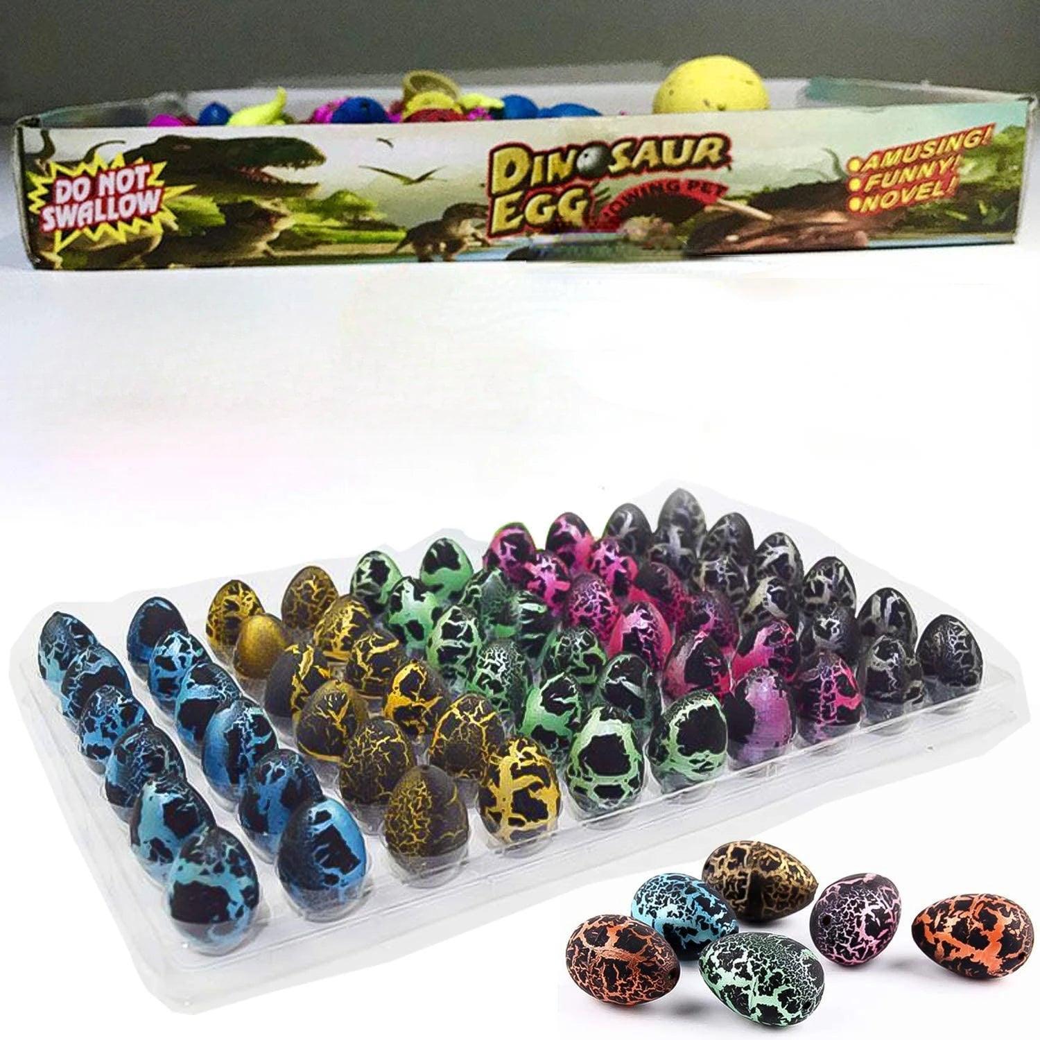 10pcs/set Magic Dinosaur Eggs Hatching in Water Growing Dinosaur Egg Animal Breeding Educational Toys for Children Kids Gifts - NTKSTORE