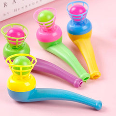 3pcs Plastic Pipe Blowing Ball Kids Toys Outdoor Games Balance Training Educational Toys Learning Toys for Children Funny Gifts - NTKSTORE