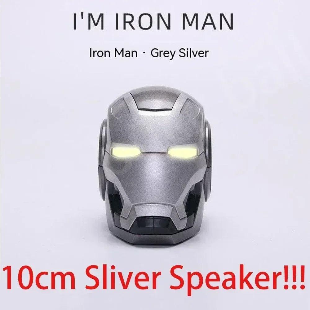 Iron Man Hot Toys Mk5 Autoking 1/1helmet Remote And Voice Control Iron Man Automatic Helmet Mask With Led Light Boy Gift Present - NTKSTORE