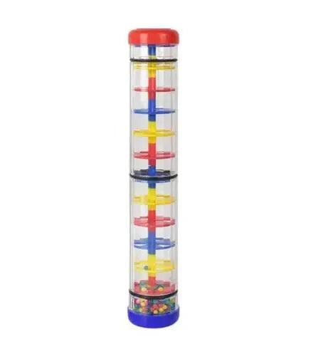 Rainmaker Baby Toy Rain Stick Musical Toys For Babies 1 2 3 Year Hand Shaker Rattles Toy Educational Instrument Toy For Children - NTKSTORE