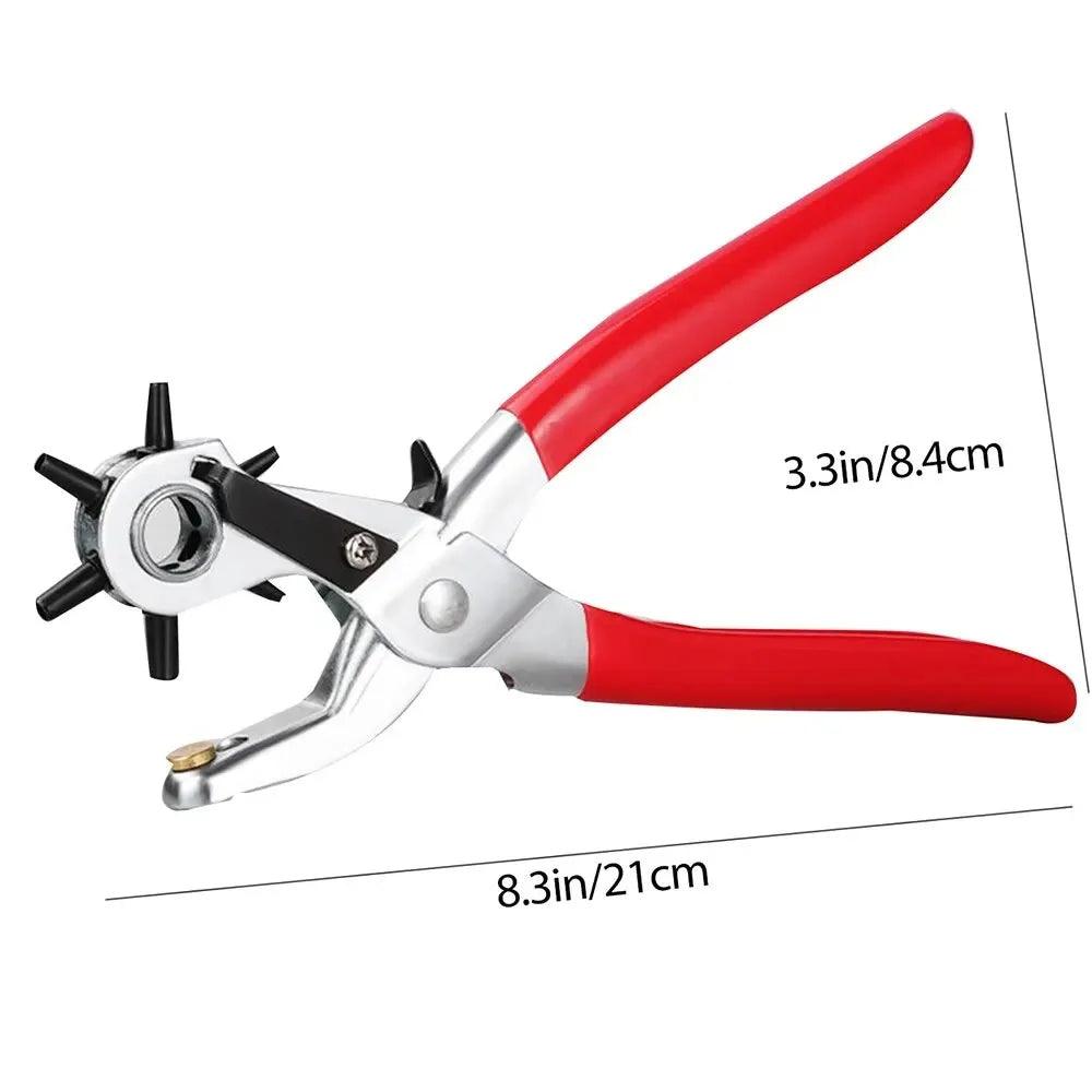 Leather Hole Punch Leather Tools Multifunctional Ordinary Carbon Steel Belt Puncher Punching Tool Belt Hole Puncher Crafts Tool - NTKSTORE