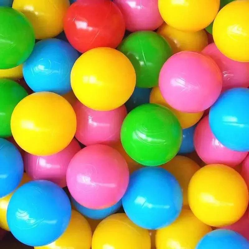 50pcs Water Pool Ocean Wave Balls Gifts Colorful Love Star - NTKSTORE