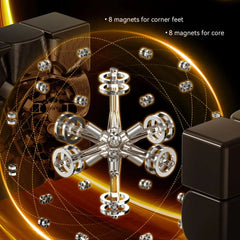 2024 New Gan 15 Maglev UV Magnetic Magic Speed Cube Stickerless Professional GAN 15M Cubo Magico Puzzle For Children Kids Gift - NTKSTORE