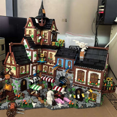 Creative Expert Modular Buildings MOC 134085 Medieval Town Model 4745PCS Building Blocks Brick Puzzle Toys for Adult Kids Gift - NTKSTORE