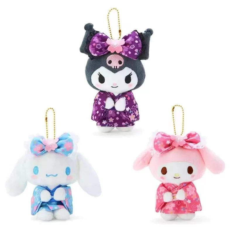 Sanrio Series Plush Toy My Melody Kuromi Plushie Cute Hello Kitty Cinnamoroll Plushie Pochacco Pendant Pompompurin Doll for Gift - NTKSTORE