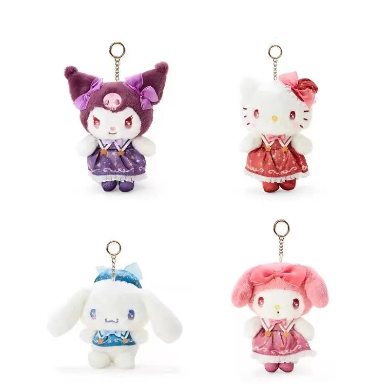 Sanrio Series Plush Toy My Melody Kuromi Plushie Cute Hello Kitty Cinnamoroll Plushie Pochacco Pendant Pompompurin Doll for Gift - NTKSTORE