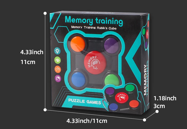 Creative puzzle mini memory game console toy - color box packaging - NTKSTORE