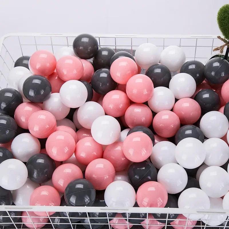 50pcs Water Pool Ocean Wave Balls Gifts Colorful Love Star - NTKSTORE